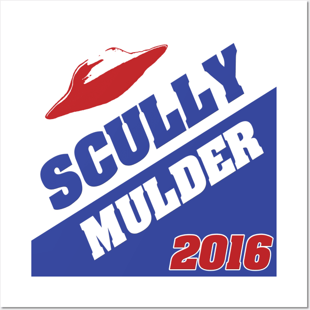 XFN Originals: Scully-Mulder 2016 Wall Art by XFilesNews